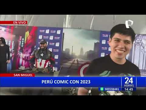 Con cosplayers y funkos: Se realiza la primera edición del Perú Comic Con 2023