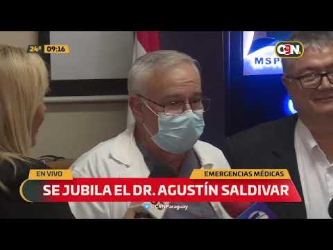 Se jubila el Doctor Agustín Saldivar