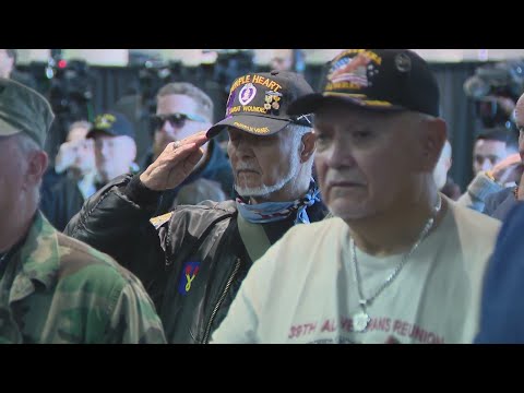 Chicago honors veterans with ceremony and recognition as Purple Heart City