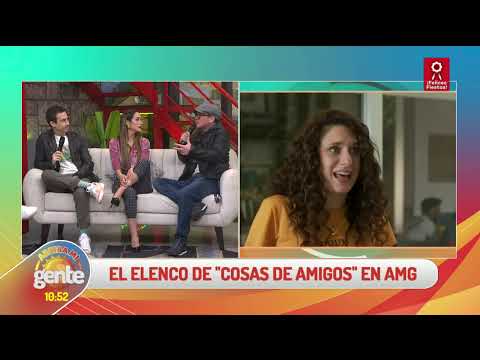 Óscar López Arias y Bruno Ascenzo en AMG para contarnos todo sobre el  estreno de “Cosas de amigos”