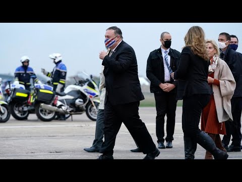 Mike Pompeo arrive en France avant sa rencontre avec Emmanuel Macron, lundi