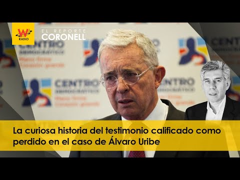 La curiosa historia del testimonio calificado como perdido en caso de Álvaro Uribe