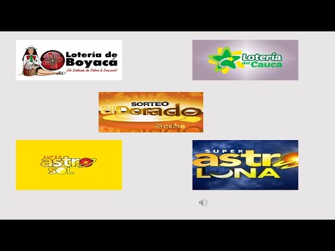 MIX: LOTERIAS Y CHANCES DEL SABADO: LOTERIA DE BOYACA CAUCA DORADO NOCHE SUPER ASTRO 28 de Sept