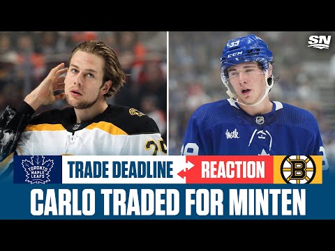 Maple Leafs Acquire Brandon Carlo From Bruins | NHL Trade Deadline Reaction