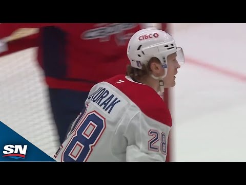 Canadiens Christian Dvorak Buries It In Tight To Open Game 2 Scoring