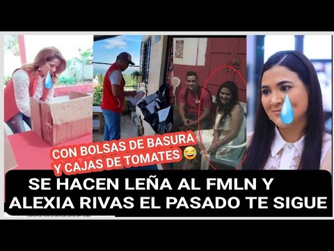LE PEGAN BARRIDA AL FMLN Y ALEXIA RIVAS POR LOS FRUADES DE AMBAS ELECCIONES!