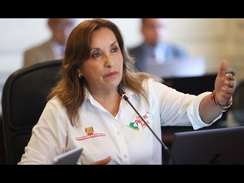 Presidenta Dina Boluarte brinda declaraciones en Fiscalía por caso Rolex