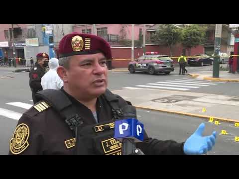 Surquillo: policía abate a ladrón en balacera y repele ataque con granadas
