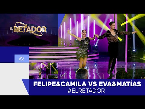 El Retador / Camila & Felipe vs Eva & Matías / Duelo baile / Mejores Momentos / Mega