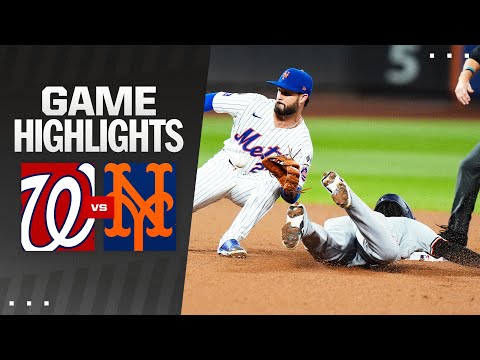 Nationals vs. Mets Game Highlights (9/16/24) | MLB Highlights