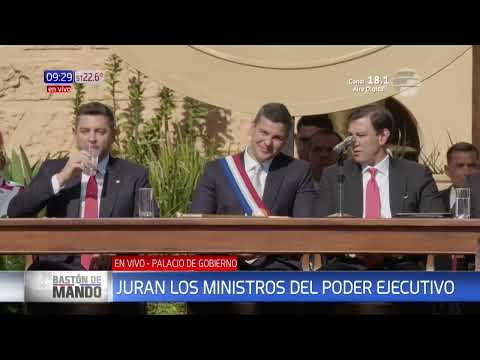Juraron los ministros de Santiago Peña