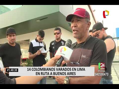 Colombianos varados en Lima tras presunta estafa de empresa de transportes