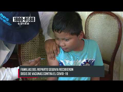 Familias del Distrito VI en Managua reciben vacunación casa a casa - Nicaragua