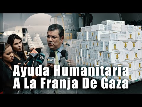 Colombia envía Ayuda Humanitaria A La Franja De Gaza: Diego Cadena Montenegro Viceministro