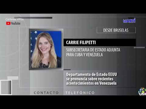 EEUU pide a partidos venezolanos mantenerse unidos