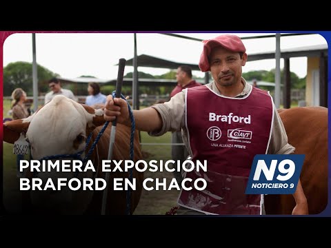 PRIMERA EXPOSICIÓN BRAFORD EN CHACO - NOTICIERO 9