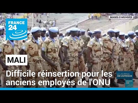 Mali : la difficile réinsertion professionnelle des ex-employés de la Minusma • FRANCE 24