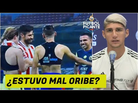 Alan Pulido reacciona a la CONTROVERSIA de Oribe Peralta tras el América vs Chivas | Futbol Picante