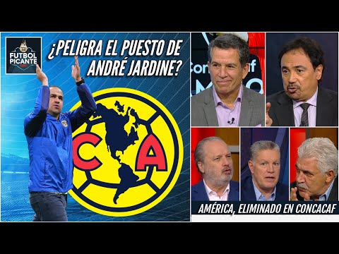 AMÉRICA ELIMINADO de la CONCACAF Champions Cup ¿peligra el puesto de André Jardine? | Futbol Picante