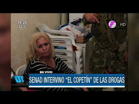 SENAD intervino el copetín de las drogas en Asunción