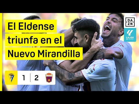 Cádiz CF vs CD Eldense (1-2) | Resumen | Highlights LALIGA HYPERMOTION