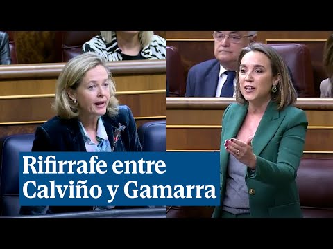 Rifirrafe entre Cuca Gamarra y Nadia Calviño por su salida del Gobierno