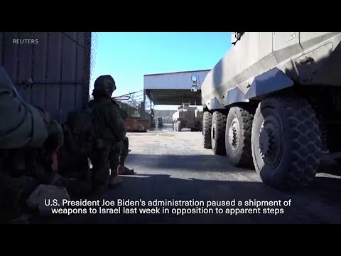 VOA60 America - US pauses shipment of weapons to Israel over Rafah concerns