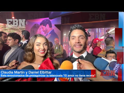 Claudia Martín y Daniel Elbittar enfrentan un reto enorme al protagonizar El amor no tiene receta