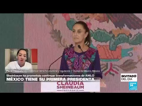 ¿Qué desafíos enfrentará Claudia Sheinbaum cuando llegue a la Presidencia de México? • FRANCE 24
