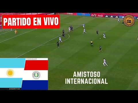 ARGENTINA VS PARAGUAY EN VIVO SUB23 SEGUNDO PARTIDO AMISTOSO DE PREPARACION