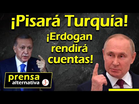 Cara a cara con Putin! Erdogan tendrá que aclarar muchas cosas con los rusos!!!