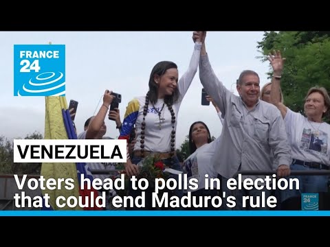 Venezuelans vote in presidential election that could end Maduro's rule • FRANCE 24 English