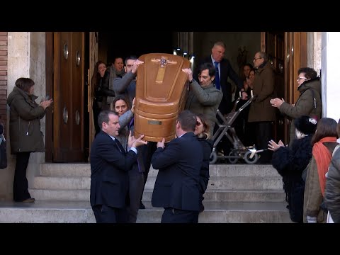 Rabia en Valladolid en el funeral por Paloma y su hija, víctimas de violencia machista