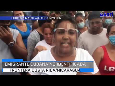 Aumenta el número de cubanos en la frontera Costa Rica-Nicaragua