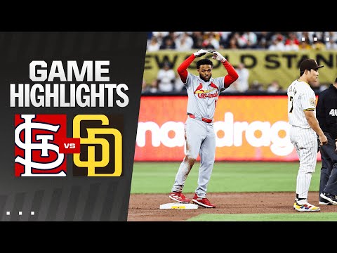 Cardinals vs. Padres Game Highlights (4/2/24) | MLB Highlights