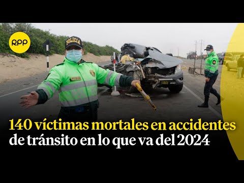 140 personas perdieron la vida en accidentes de tránsito en Lima Metropolitana en lo que va del año