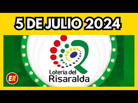 Resultado de la LOTERIA DE RISARALDA del viernes 5 de julio  de 2024