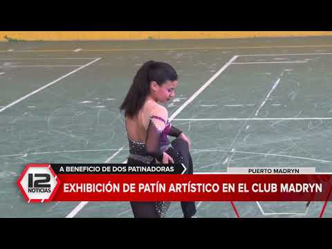 DEPORTES | Exhibición de patín artístico en el Club Madryn