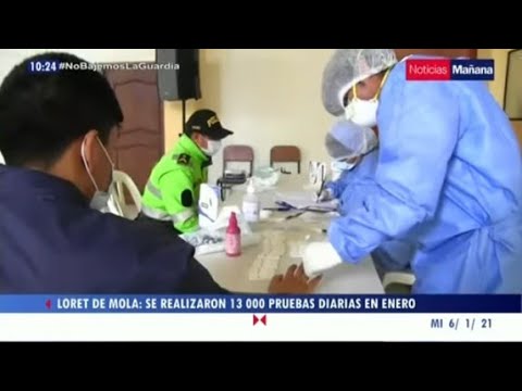 COVID-19 en el Perú: advierten sobre descenso en aplicación de pruebas