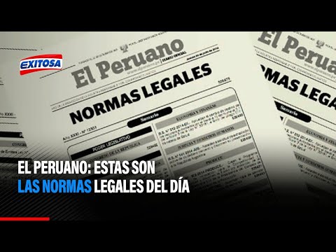 El Peruano: Normas Legales - 13/07/23