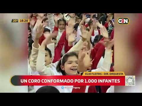 Un coro conformado por 1.000 niños