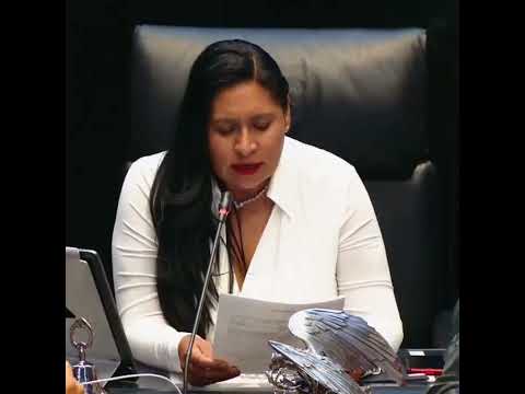 Ana Lilia Rivera se disculpa con Rafael Ojeda porque no se reunió el quorum necesario en el Senado