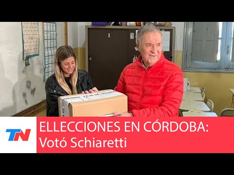 ELECCIONES EN CÓRDOBA: Dejo una provincia en que no hay grieta Schiaretti, gobernador