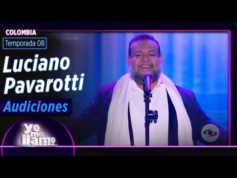 Imitador de Luciano Pavarotti  Audiciones | Temp. 08 | YO ME LLAMO