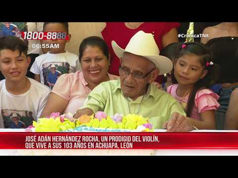 Homenaje al patriarca de polkas y mazurcas en Achuapa, León - Nicaragua