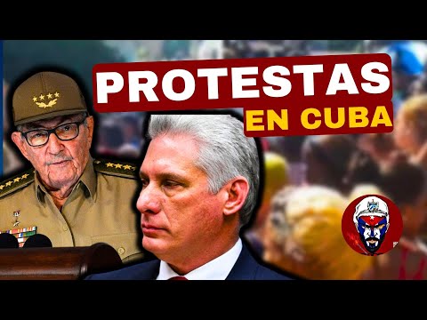 Protestas frente a MILIT4R3S TULA en Camagüey Conga en Stgo de Cuba y MANIFESTACIÓN en Cienfuegos