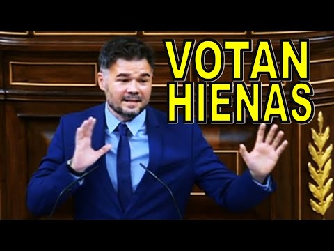 Votan a hienas Gabriel Rufián sobre la política en España, VOX y Milei