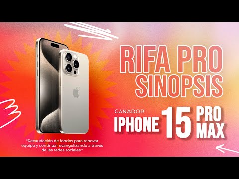 ¡En Vivo!Sorteo del Nuevo iPhone 15 Pro Max – ¡No te lo Pierdas!