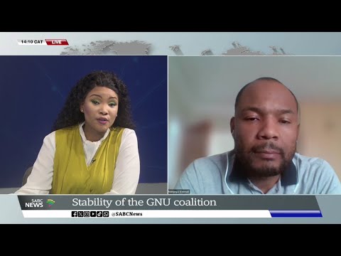 ANC NEC | Stability of the GNU coalition under the spotlight: Analyst Bongani Mahlangu weighs in