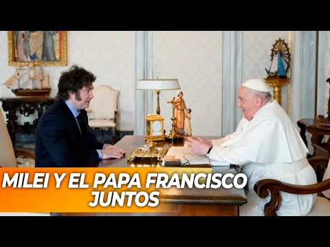70 minutos de encuentro entre Milei y el Papa Francisco: hablaron del futuro de Argentina